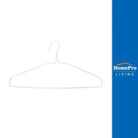 ราคา อ.โรจน์รุ่ง ไม้แขวนเสื้อลวดเคลือบ 431 สีขาว แพ็ก 12 ชิ้น (23159837037)