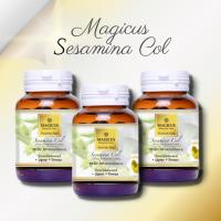 ราคา Magicus Sesamina Col : มาจิคัส เซซามินา โคล น้ำมันงาดำบริสุทธิ์ ออร์แกนิกสกัดเย็น : 3 กระปุก (43700038360)