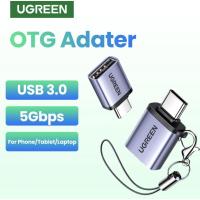 ราคา [ส่งไวจากไทย] อแดปเตอร์ USB 3.1 Type C to USB 3.0 UGREEN | Adapter USB 3.1 Type C to USB 3.0 (7960094309)