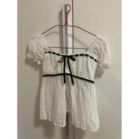 ราคา เสื้อลูกไม้แขนตุ๊กตาสีขาว (22789968469)