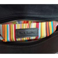 ราคา Paul Smith ของแท้ สวย สายหนังแท้ ตัวกระเป๋าผ้าร่ม ขนาด 8.5×6.5×2 นิ้ว พร้อมถุงผ้า (9925978055)