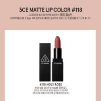 ราคา พร้อมส่ง(ลดพิเศษ❗)3CE Matte Lip Color สี 118 Holy Rose (2475228271)