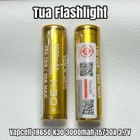 ราคา ที่ชาร์จถ่าน ถ่านชาร์จ 18650 Vapcell K30 3000mah 15/30A 3.7V (26707456596)