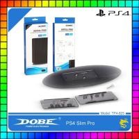 ราคา DOBE Vertical Stand for PS4 Slim&Pro ฐานตั้งเครื่อง PS4 สีดำใส (21834557163)