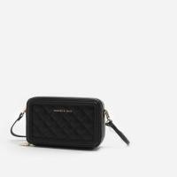 ราคา กระเป๋าสตางค์ charles & keith quilted long wallet (1193577810)