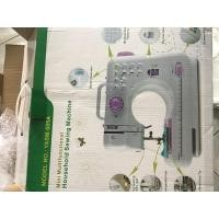 ราคา มือสอง จักรเย็บผ้าไฟฟ้า 12ตะเข็บ ระบบด้ายคู่ Sewing machine จักรเย็บผ้ามินิ เครื่องจักรเย็บผ้า (23022029007)