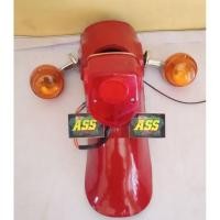 ราคา บังโคลนหลัง MATA Complete C70 - บังโคลนหลัง C70 - ไฟเลี้ยว 2 ตัว + จุกตาแมว (40674726645)