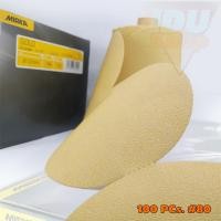 ราคา (100pcs)กระดาษทรายกลมหลังกาว Mirka 5 นิ้ว เบอร์ 80 กระดาษทรายกลมขัดสี กระดาษทรายขัดไม้ กระดาษทรายขัดเหล็ก (7640308179)