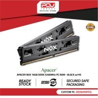 ราคา APACER NOX 16GB DDR5 5200MHz PC MEMORY MODULE RAM - BLACK w/HS (44105837513)