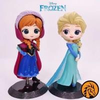 ราคา พร้อมส่ง แพ็คคู่โมเดล Qposket เจ้าหญิง Disney Frozen เอลซ่า & แอนนา ขนาดใหญ่ 16 ซม. งานสวยมาก น่ารักสุดๆ (9658648567)