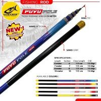 ราคา คันเบ็ด Utecate Puyu Pole Tegek 5 เมตร ถึง 10 เมตร (43405807972)