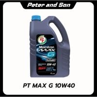 ราคา น้ำมันเครื่องเบนซิน น้ำมันกึ่งสังเคราะห์ PT Maxnitron Max G (10W-40) 4 ลิตร/1ลิตร+กรองทักแชท (43969883652)