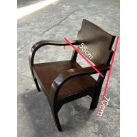 ราคา เก้าอี้นั่งทานกาแฟเก้าอี้แขนอ่อนเก้าอี้โบราณชุดรับแขกสไตล์ล้านนาเก้าอี้ไม้สักวินเทจทำสีโอคเข้มสวยงามมากค่ะ (26561386732)