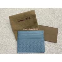 ราคา BOTTEGA VENETA Cardholder สีฟ้า ของแท้100% (24988522084)