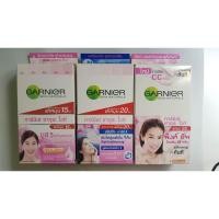 ราคา [เซท 3 กล่อง]การ์นิเย่ ซากุระไวท์ Garnier Sakura White cream (Day+Night+CC cream) แบบซอง (2216690698)