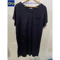 ราคา ชุดเดรส จียู#GU อก 48 นิ้ว ยาว 32.5 นิ้ว สภาพดี ไม่มีตำหนิ (19880261366)