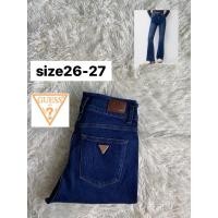 ราคา GUESS Flare Boot High Jeans แท้%มือสอง (40608543104)