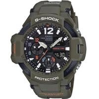 ราคา Casio G-Shock นาฬิกาข้อมือผู้ชาย สายเรซิ่น รุ่น GA-1100KH-3A - สีเขียว (283181117)