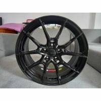 ราคา แม็กใหม่ล้อรีดเบาขอบ 18 สีดำเงา ใส่รถ 5 รู (40500358764)