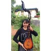 ราคา พิณโปร่ง ไม้ขนุนปัดดำ หัวหงส์ ใช้สำหรับฝึกเล่น มือใหม่ฝึกหัดได้ (10240449084)