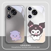 ราคา เหมาะสําหรับ Huawei nova13 เคสโทรศัพท์ 14ultra สไตล์ใหม่ pura70 Kuromi mate70 Baku Honor 400 คู่ 300 สนุกน่ารัก p60/p50/p40 ผู้ชายผู้หญิง 12pro แก้ว (28393240052)