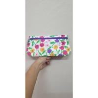 ราคา พร้อมส่ง Clinique กระเป๋าใส่เครื่องสำอางค์ ใส่ของอเนกประสงค์ ลายดอกไม้สดใส (18616779453)