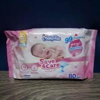 ราคา มามี่โพโคไวพส์ Mamypoko Save&Care ทิชชู่เปียก 80 แผ่น Exp.06/2027 (24840366683)