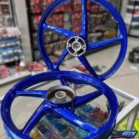 ราคา ล้อแม็กเดิม 5ก้าน สีน้ำเงินแคนดี้ ขอบ17x1.40/17x1.60 สำหรับ Wave110i / Wave125i ฮิตขายดี พร้อมส่ง (41720750228)