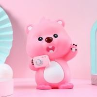 ราคา กระปุกออมสินหมู กระปุกออมสินใหญ่ สร้างสรรค์ผลิตภัณฑ์ใหม่เล็กๆน้อยๆสีชมพูแรคคูนกระปุกออมสินเรซิ่นประเภททนทานขนาดใหญ่-ความจุกระปุกออมสินเพื่อน (44218957377)