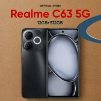 ราคา 【COD】Realme C63 5G (12GB+512GB) จอใหญ่ 6.7นิ้ว โทรศัพท์มือถือราคาไม่แพง รับประกันเครื่องศูนย์แท้ 1 ปี (27570176170)