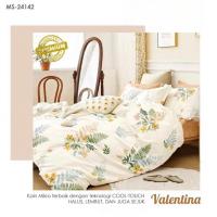 ราคา ชุดผ้าปูที่นอนครบชุด Valentina Motif ผ้าปูที่นอนผสม mocca UK 180X200 160X200 120X200 200X200 (42223628498)