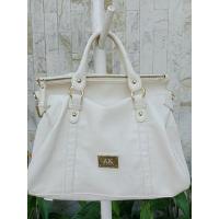 ราคา กระเป๋า AK anne klein สีขาว มือสอง (25257676165)