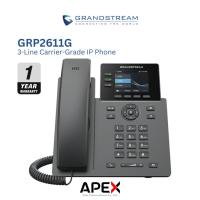 ราคา [พร้อมส่งในไทย] Grandstream GRP2611G - 3 Lines, 4 SIP Accounts, 2.8 in scrn, PoE, GigE (25695790576)