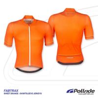 ราคา เสื้อจักรยานเสือหมอบ กรวด ยี่ห้อ pollride FABTRAX แขนสั้นสีส้มหวาน (27882766898)