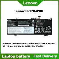 ราคา ☸L17C4PB0 / L17M4PB0 แบตเตอรี่ สำหรับ Lenovo Yoga 530-14ARR/14IKB, Flex 6-14IKB, IdeaPad 530S-14IKB (56550214617)