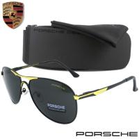 ราคา Polarized แว่นกันแดด รุ่น PORSCHE UV 8722 C-3 สีดำตัดทอง แว่นตา ทรงสปอร์ต วัสดุ Stainless (เลนส์โพลาไรซ์) ขาสปริง (6194401086)