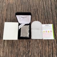 ราคา ไฟแช็ก Zippo รุ่น #24 Hand Satin Sterling Silver 1941 Replica เงินแท้ (43774402911)