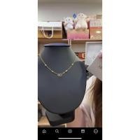 ราคา Christian Dior Necklace CD PEARL CRYSTAL สร้อยคอดิออร์ มือสองของแท้ (26628091421)