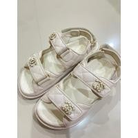 ราคา รองเท้า Chanel Sandals มือสอง Sz.38 ยาว24cm. (24189512194)