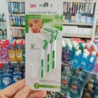 ราคา แปรงซอกฟัน 3 M L Shape (3 M Interdental Brush /Size S ขนาด 1.0 mm. แพ็ค 3 ชิ้น (28480564730)