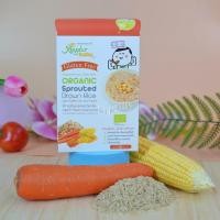 ราคา xongdur ซองเดอร์ โจ๊กข้าวกล้องงอก ออร์แกนิค ผสมแครอทข้าวโพดหวาน Step2 (80g) (2112718648)