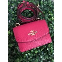 ราคา กระเป๋าใส่บัตร/กระเป๋าสตางค์ Coach มีสายสะพาย (29207611248)