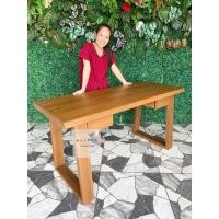 ราคา (ส่งฟรี)โต๊ะทำงานไม้สักทอง สไตล์โมเดิร์น ไม้หนา ทนความชื้น โดนน้ำแล้วไม่บวม รับน้ำหนักได้ดี อายุการใช้งาน 20 ปีขึ้นไป (41413176118)