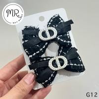 ราคา mr.naree [G12] กิ๊ฟติดผม กิ๊ฟติดผมสไตล์เกาหลี สีดำ (26956470566)