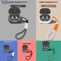 ราคา Case for Edifier NeoBuds Pro 2 Protective Nylon Lanyard Soft Cover Edifier NeoBuds Plus Headphone Shells Washable Housing Anti Dust Sleeve Hand Rope Strap Accessories (28275792807)