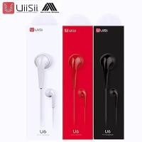 ราคา หูฟัง UiiSii U6 In-Ear Stereo เสียงดี IOS/Android พร้อมไมค์ รุ่น U6 ของแท้ รับประกัน1ปี BY BOSSSTORE (8972864042)