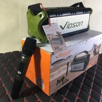 ราคา ลำโพงบลูทูธกันน้ำเสียงดีระดับพระกาฬ VIDSON รุ่นD8M มาพร้อมไมค์ไร้สาย ใช้คาราโอเกะ เบสระห่ำสะใจ ใช้ Bluetooth มีระบบtws (5437266563)