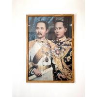 ราคา ️ ของสะสมหายาก ภาพเสด็จพ่อรัชกาลที่ 5 และกรมหลวงชุมพร ขนาดใหญ่ ️ (40624594827)