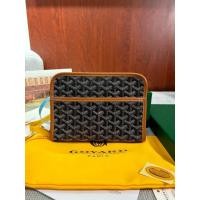 ราคา Goyard goyard 2025 กระเป๋าสไตล์ใหม่ขนาดเล็ก Wash Bag Arrival Original Leather พร้อมบรรจุภัณฑ์ครบชุด GOYARD JOUVENCE โลโก้แบรนด์พิมพ์ซิปเปิดปิดผ้าใบและถุงแป้งหนังลูกวัว (47350158845)
