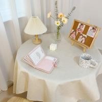 ราคา ผ้าปูโต๊ะจากผ้าฝ้ายลินิน สไตล์มินIMAL และนอร์ดิก เหมาะสำหรับโต๊ะทรงสี่เหลี่ยมและวงกลม (47200149752)